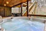 Soak Away In The Hot Tub
